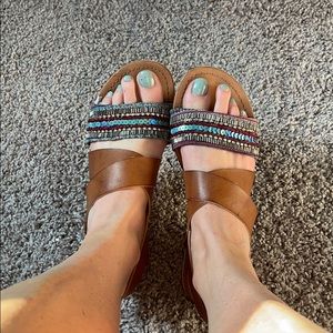 Cute beaded sandals